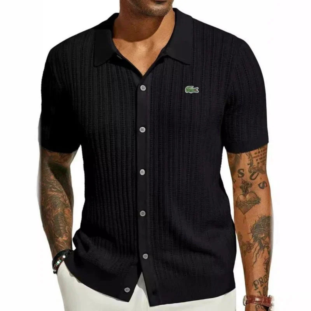 LAC0STE™ Classic Fitted Shirt for Men