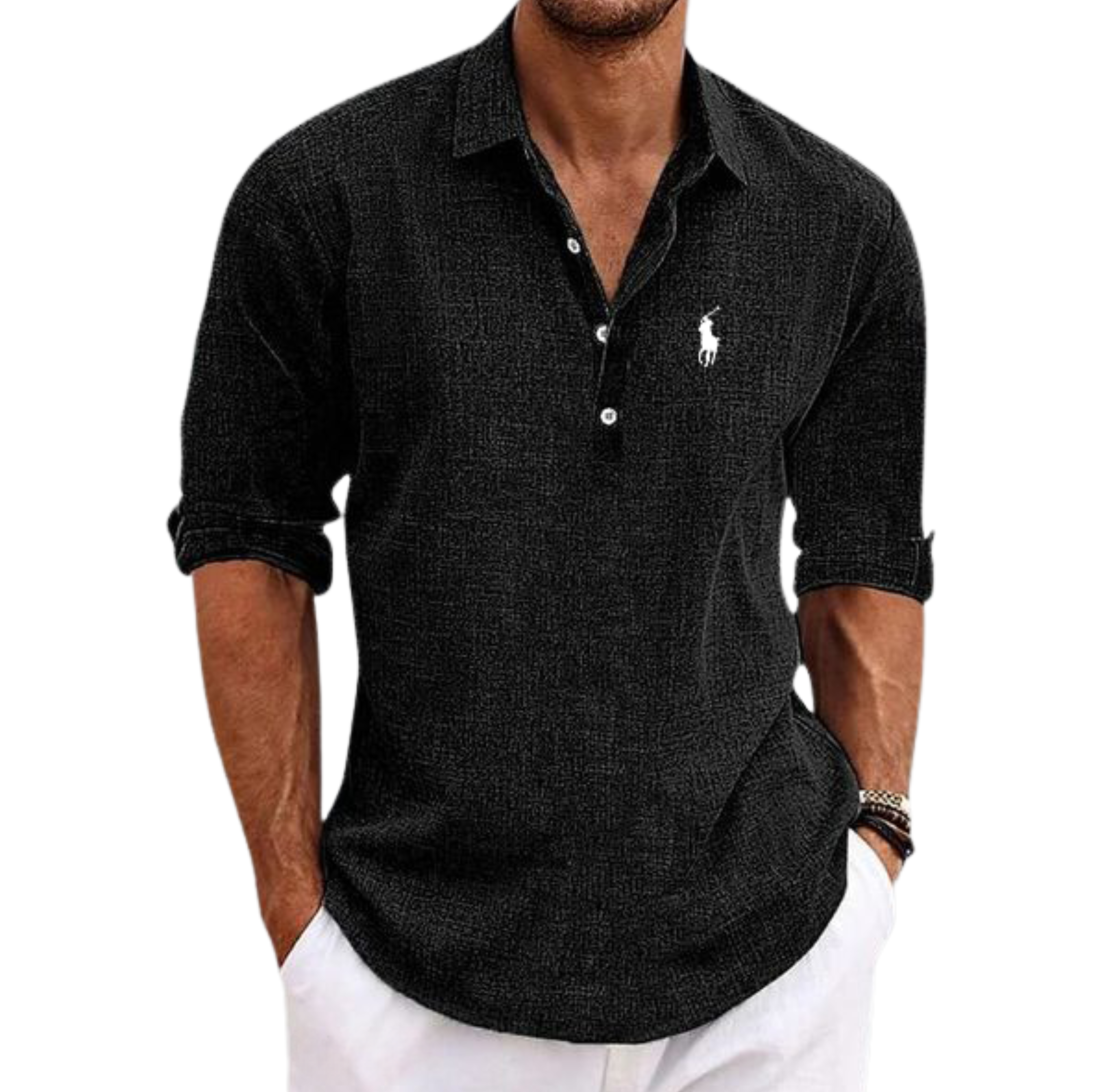 ᏒᎪᏞᏢᎻ ᏞᎪՍᏒЕΝ - Men's Smart Ease Shirt