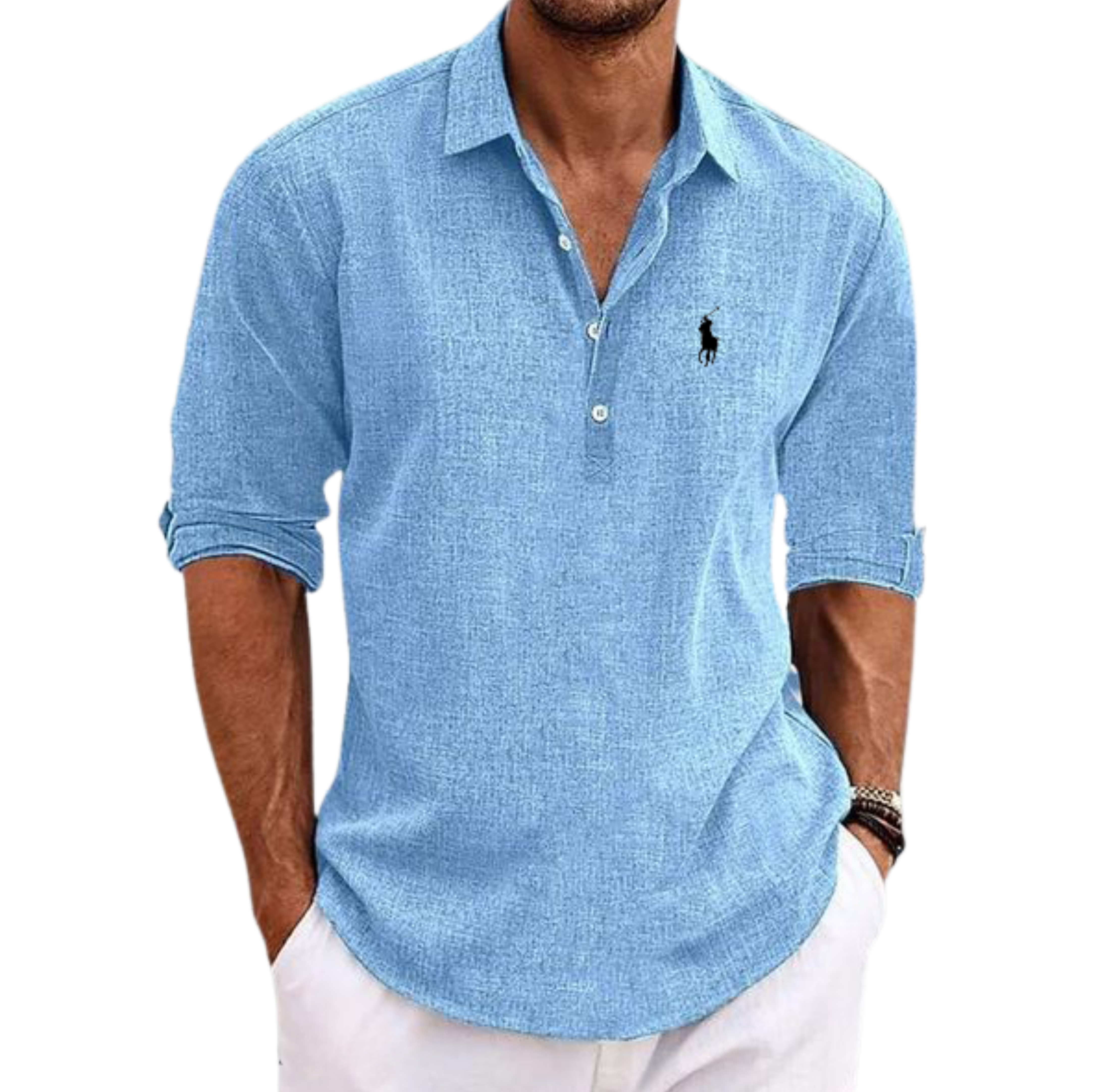 ᏒᎪᏞᏢᎻ ᏞᎪՍᏒЕΝ - Men's Smart Ease Shirt