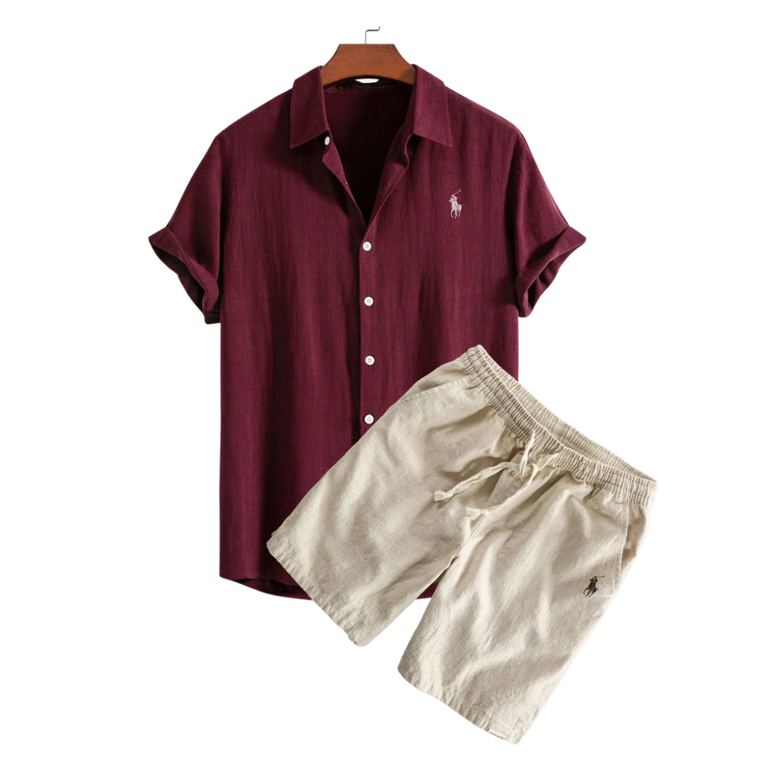 RL™ Linen Shirt and Shorts Set