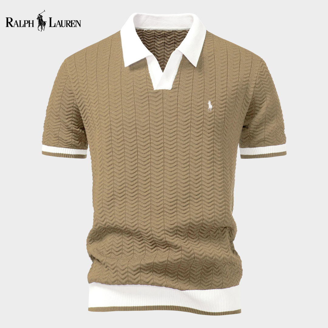 Ralph Lauren™ Contrast Prestige Polo (Copy)