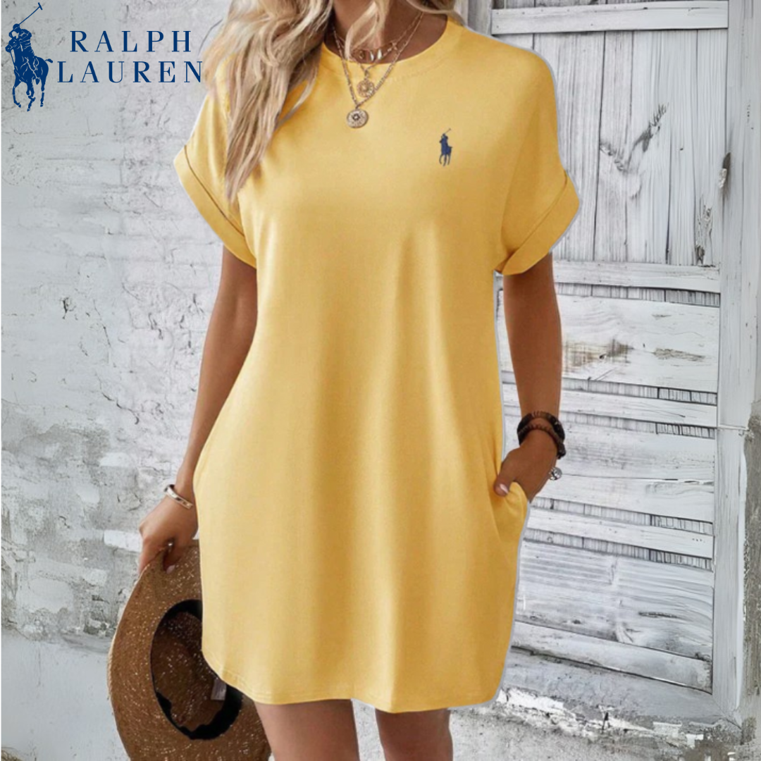 Casual Ꮢalph Ꮮаᴜгеn Dress | Minimalist Elegance for Everyday Wear