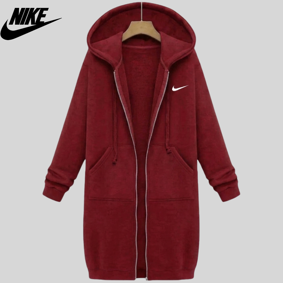 Women’s Longline Hooded Jacket