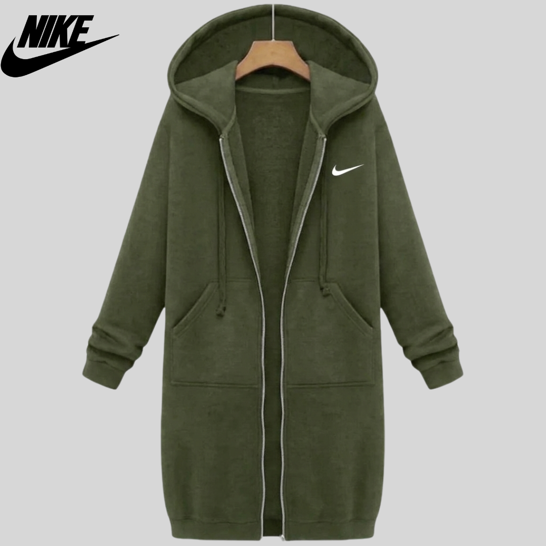 Women’s Longline Hooded Jacket