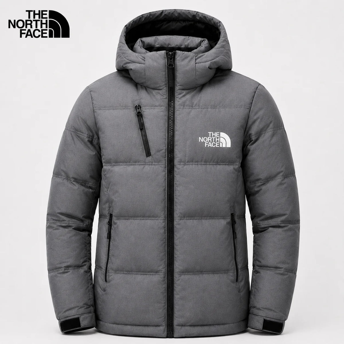 Men's Hooded Quilted Puffer Jacket