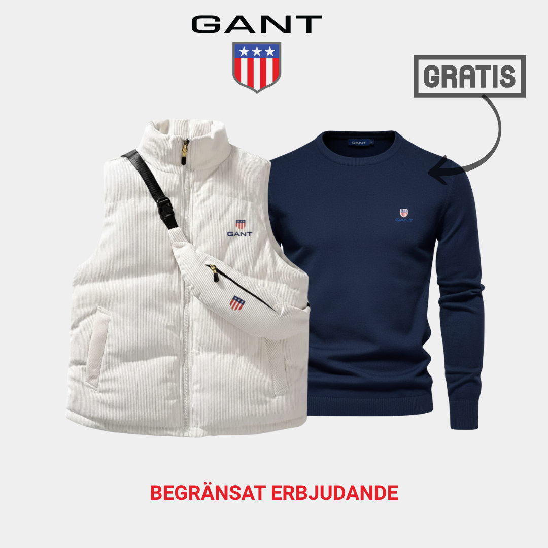 GANT™ Vest & Bag Combo + Free Sweater