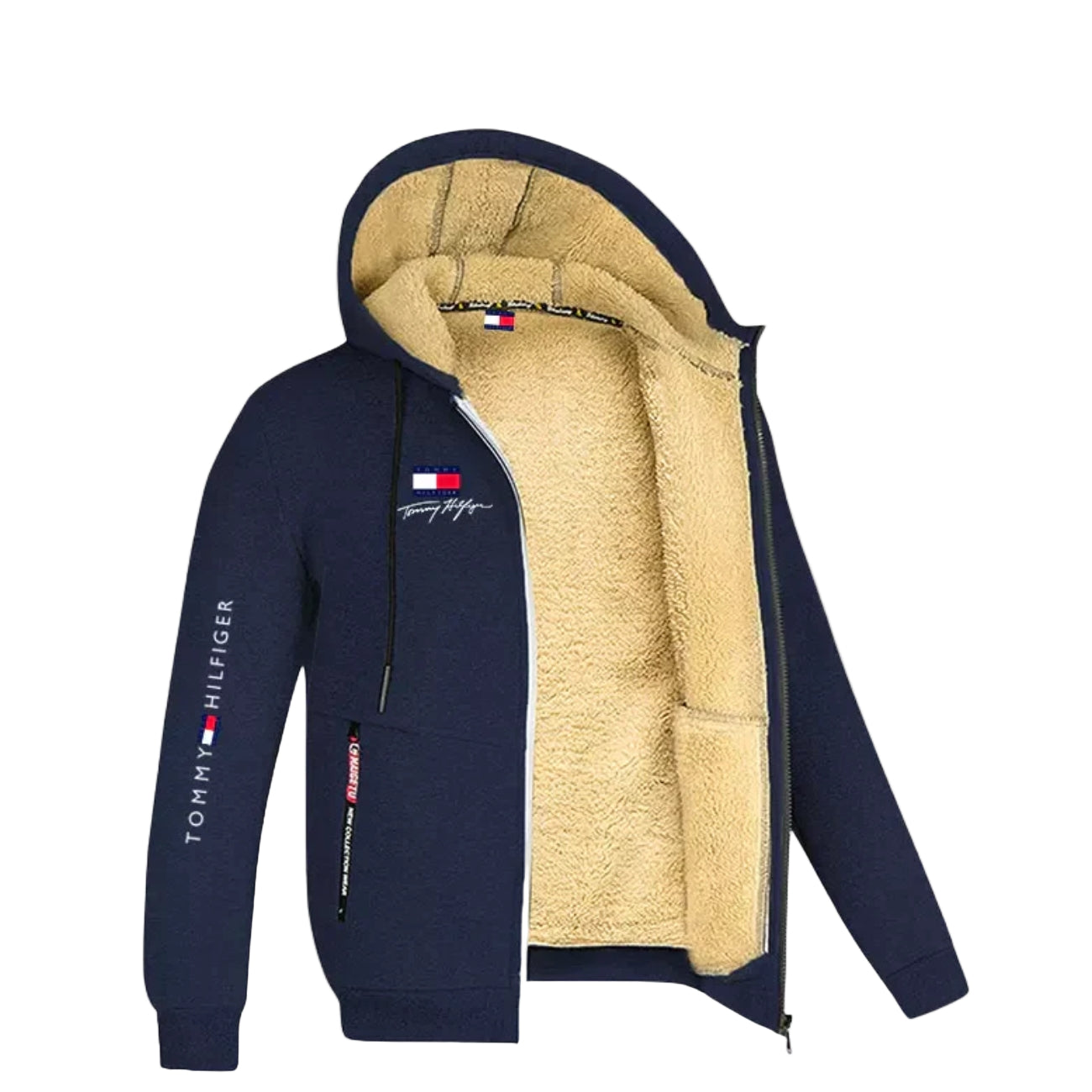 Fleece Lined Zip Hoodie - CLEARANCE SALE