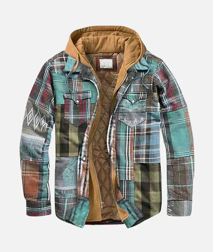 Rack Avenue™| Patchwork Check Jacket