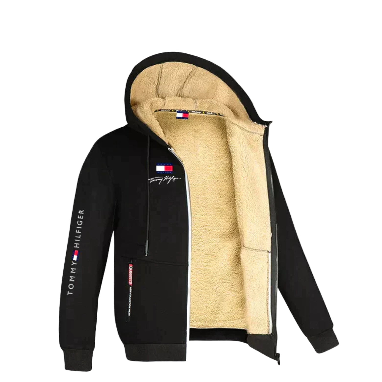 Fleece Lined Zip Hoodie - CLEARANCE SALE