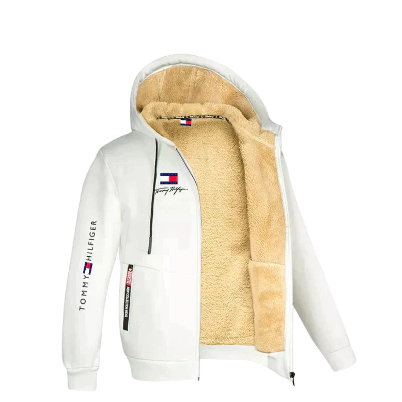 Fleece Lined Zip Hoodie - CLEARANCE SALE