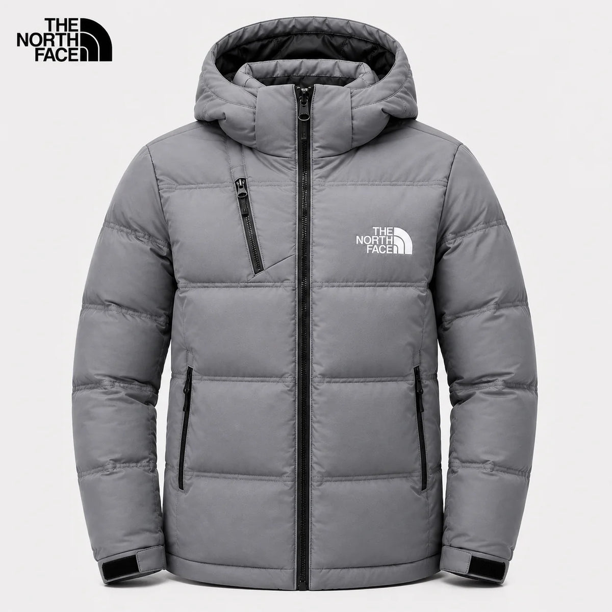Men's Hooded Quilted Puffer Jacket