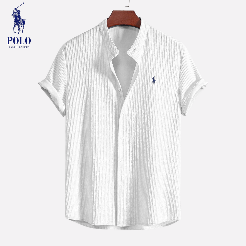 Fitted Ribbed T-Shirt for Men
