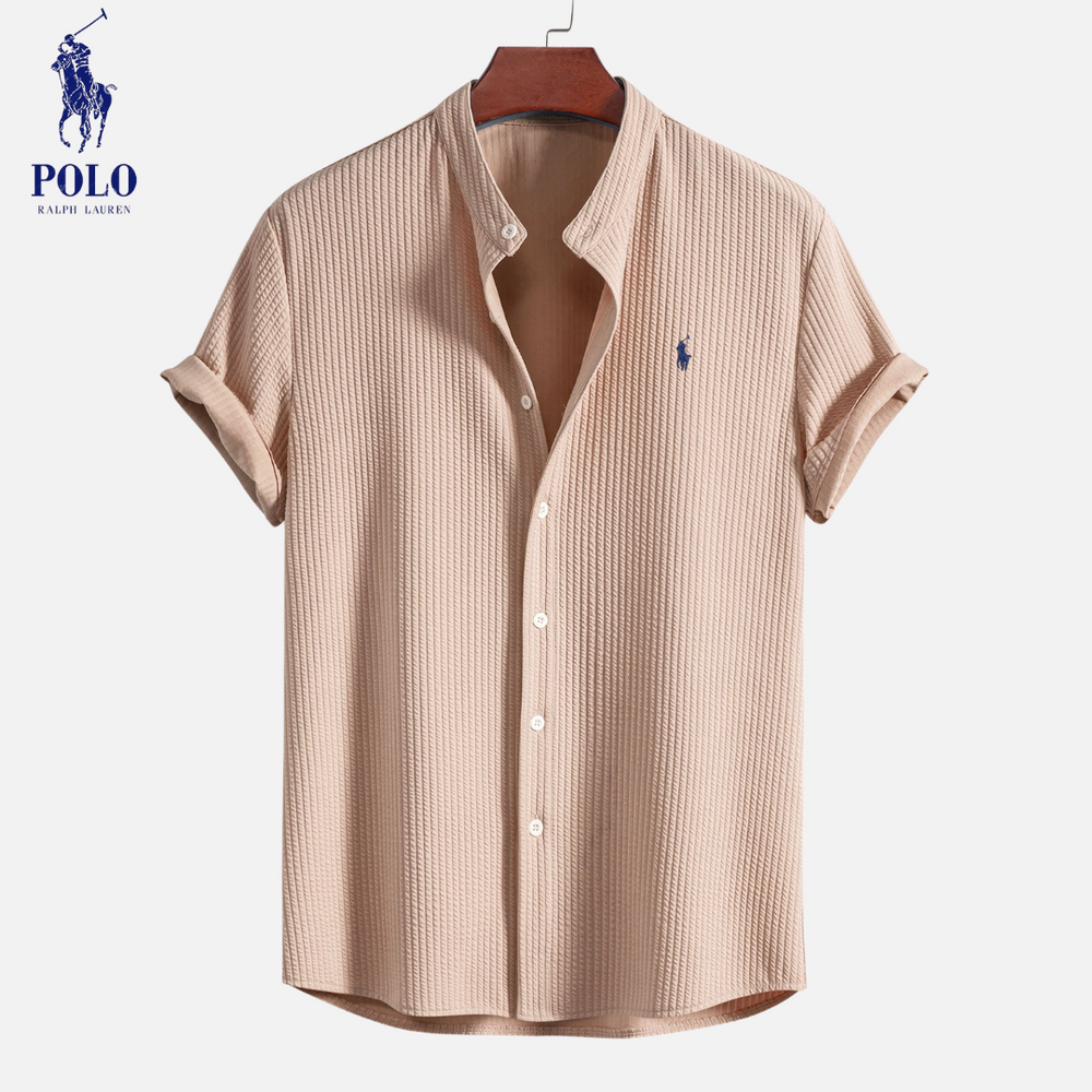 Fitted Ribbed T-Shirt for Men