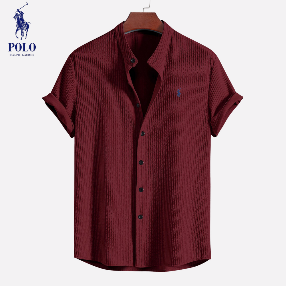 Fitted Ribbed T-Shirt for Men