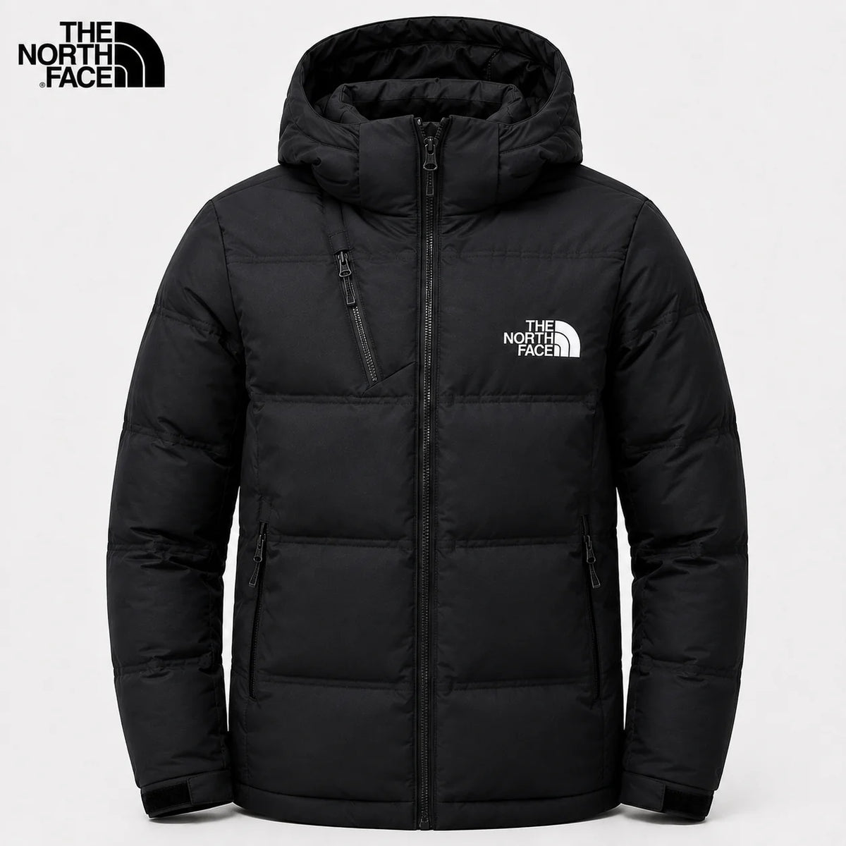 Men's Hooded Quilted Puffer Jacket