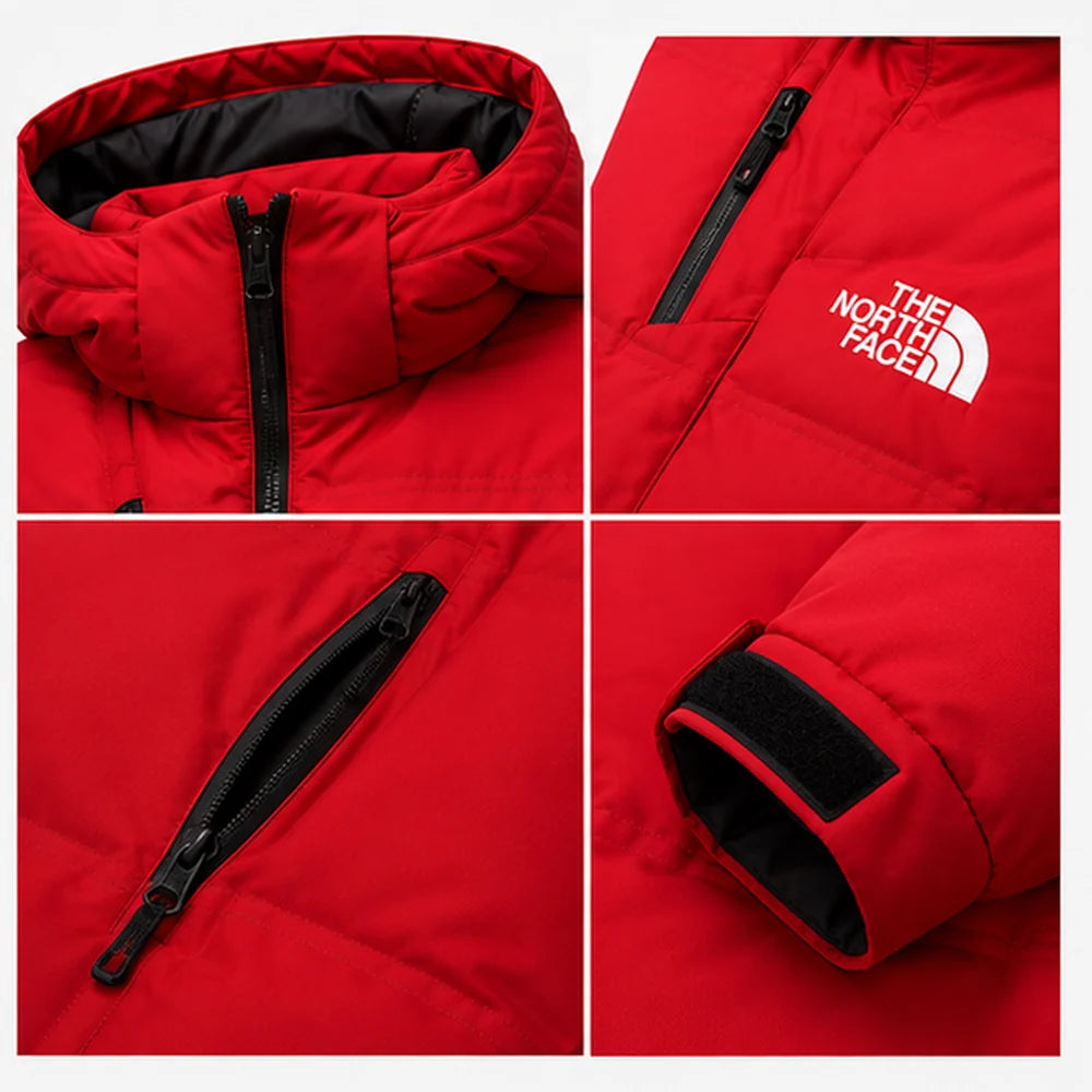 Men's Hooded Quilted Puffer Jacket